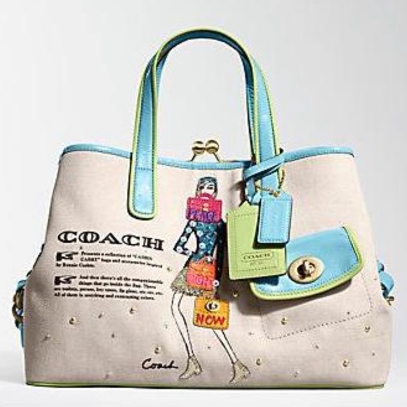 Coach Handbags - COACH | LMT ED BonnieCashinJeweled CarryAllToteNWT